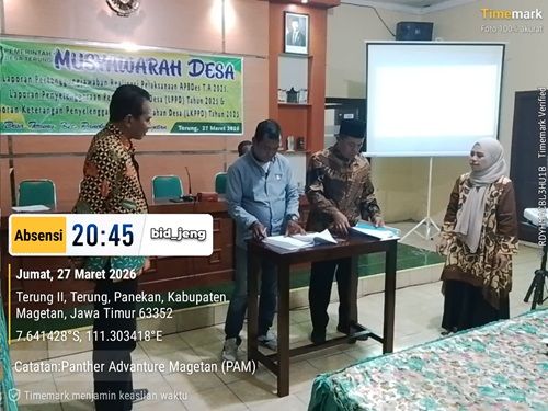 PARIPURNA TAHUN ANGGARAN 2025, PEMDES TERUNG SAMPAIKAN LAPORAN PERTANGGUNGJAWABAN