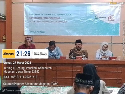 RAPAT ANGGOTA TAHUNAN PERDANA PENGURUS KDMP DESA TERUNG