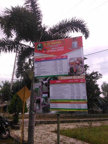 Laporan Pertanggungjawaban Realisasi Apbdesa T A 2020